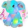 12''Musical Light up Elephant Plush Toy Singing Elephant Stuffed Animal